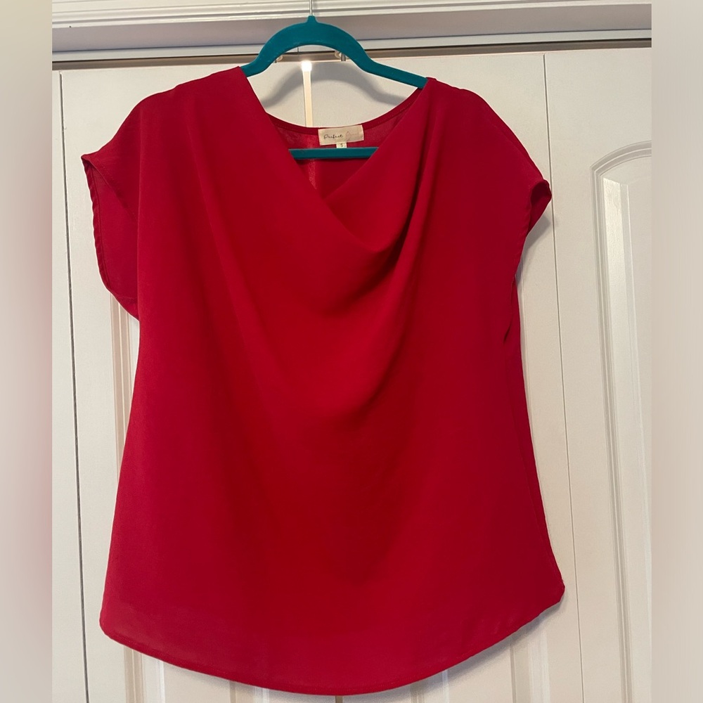 Red Boutique Blouse